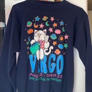 Cute Vintage Virgo Crewneck